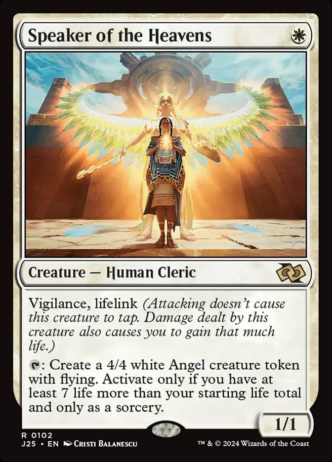 Card image of Speaker of the Heavens