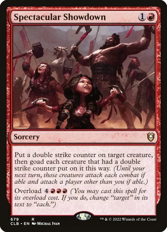 Card image of Spectacular Showdown
