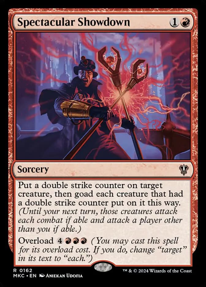 Card image of Spectacular Showdown