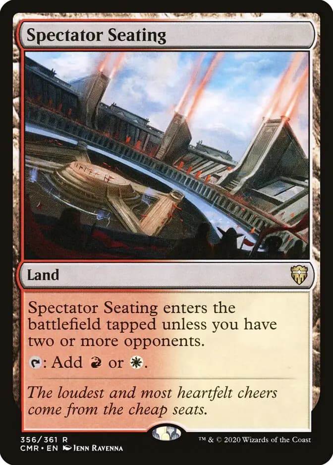 Card image of Spectator Seating