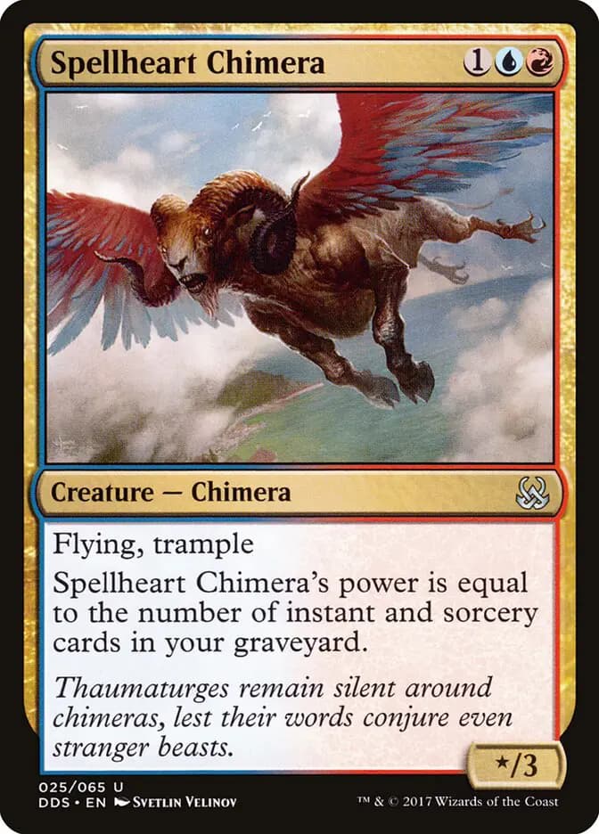 Card image of Spellheart Chimera