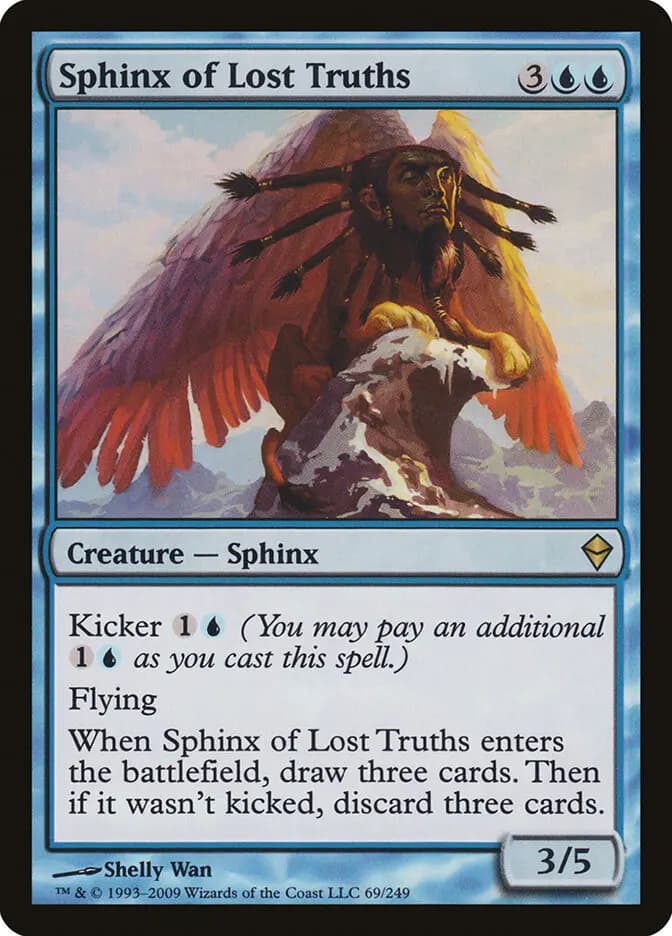 Card image of Sphinx of Lost Truths