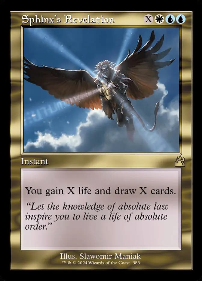 Card image of Sphinx's Revelation
