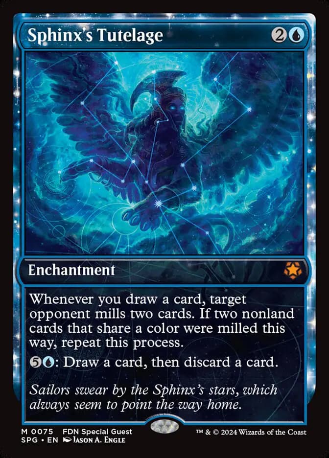 Card image of Sphinx's Tutelage