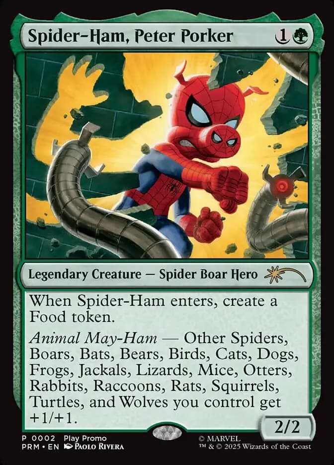 Card image of Spider-Ham, Peter Porker