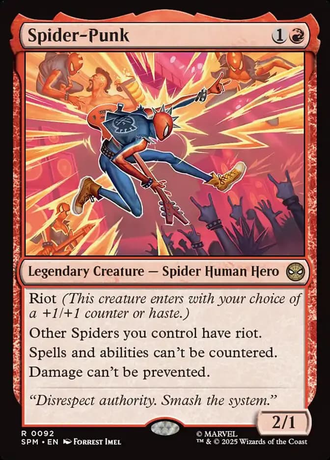 Card image of Spider-Punk