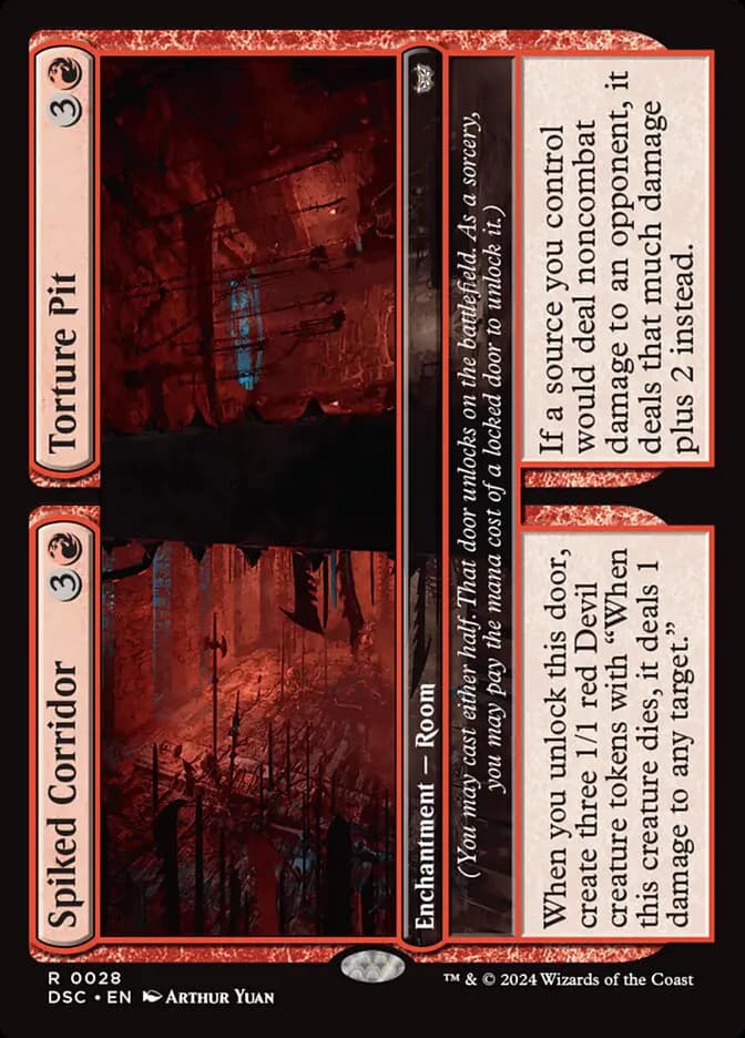 Card image of Spiked Corridor / Torture Pit