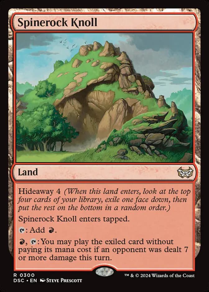 Card image of Spinerock Knoll