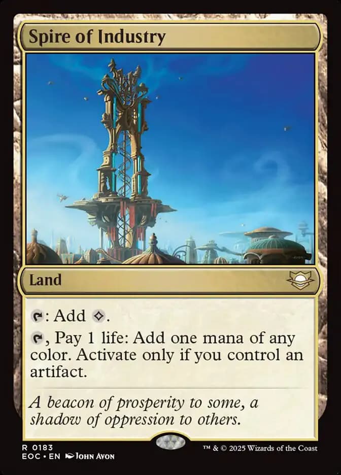 Card image of Spire of Industry