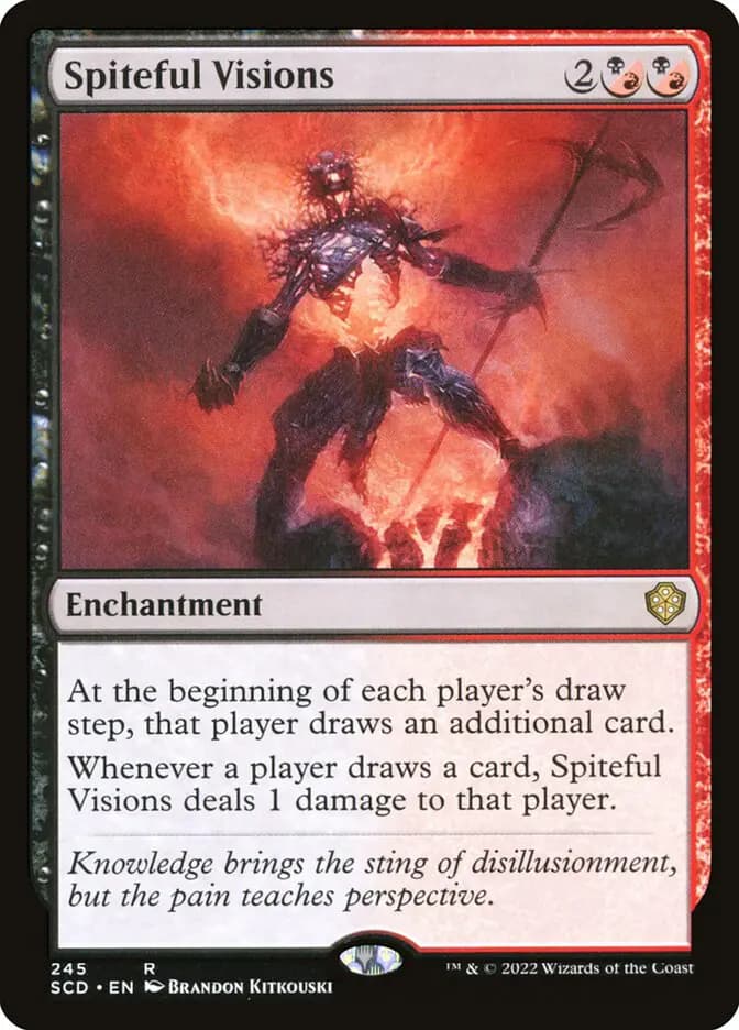 Card image of Spiteful Visions