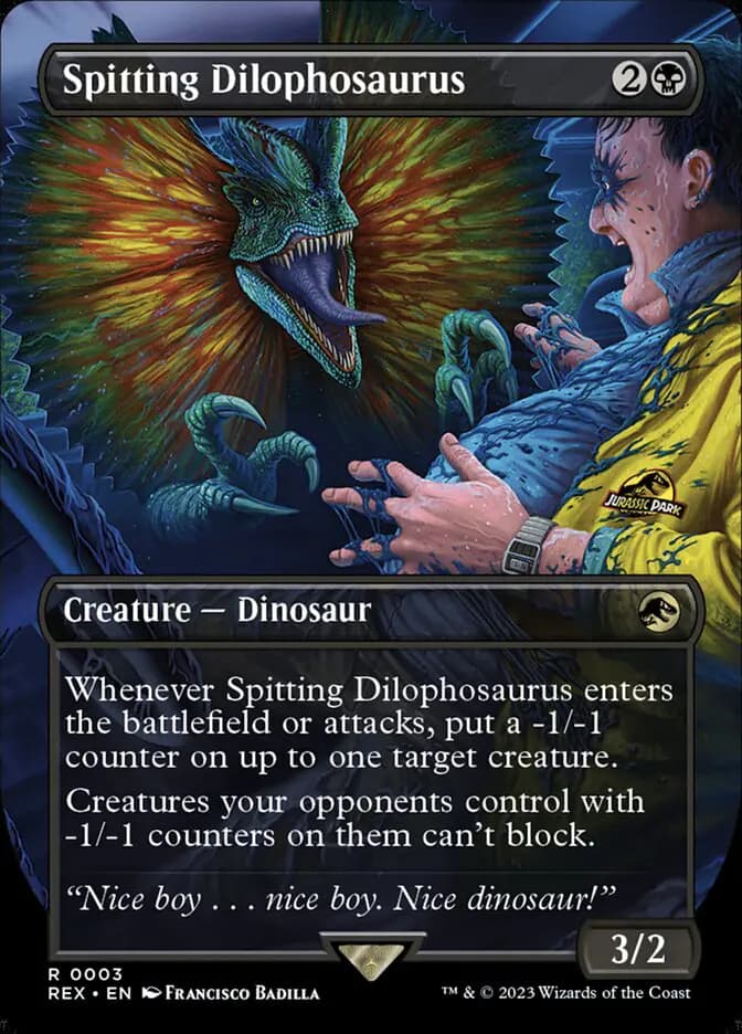 Card image of Spitting Dilophosaurus