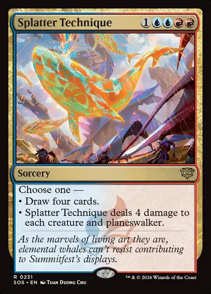 Card image of Splatter Technique