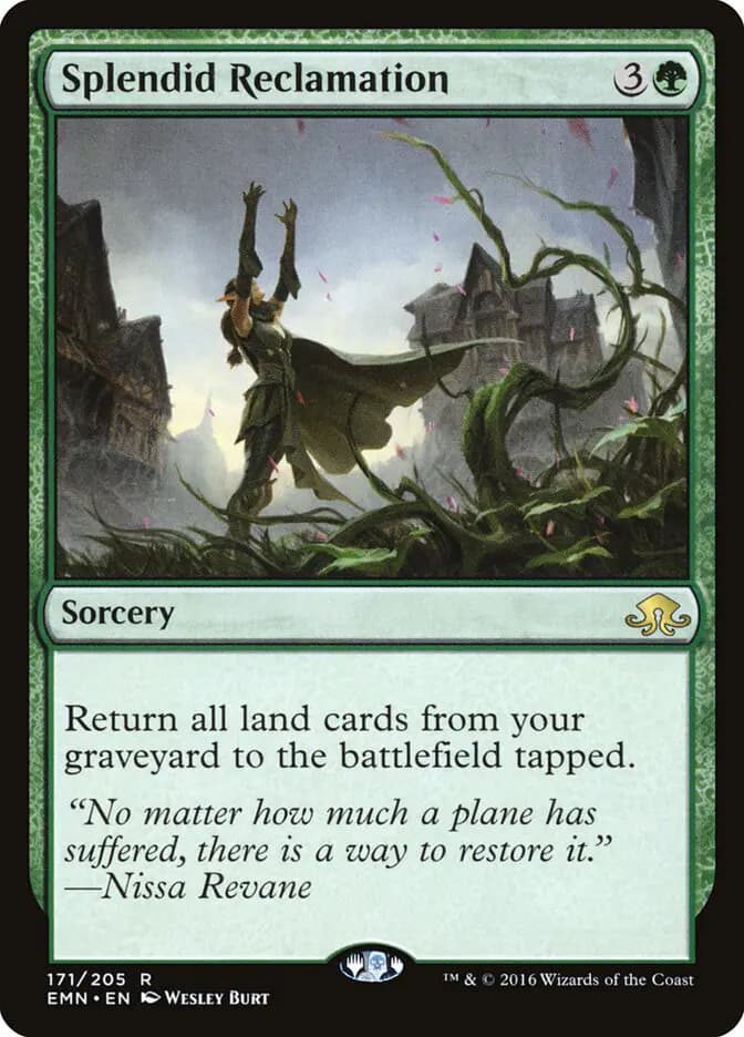 Card image of Splendid Reclamation