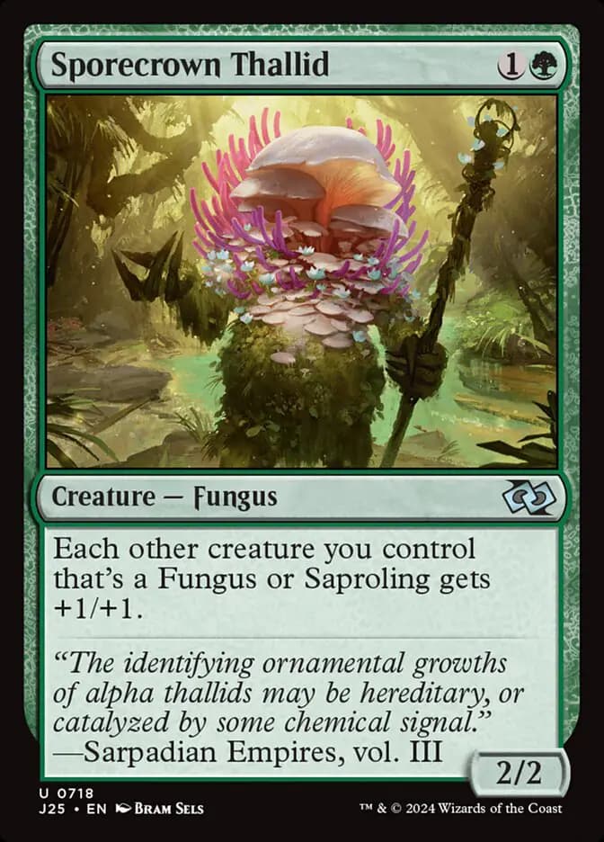 Card image of Sporecrown Thallid