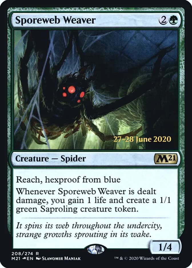Card image of Sporeweb Weaver