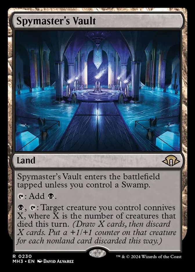 Card image of Spymaster's Vault