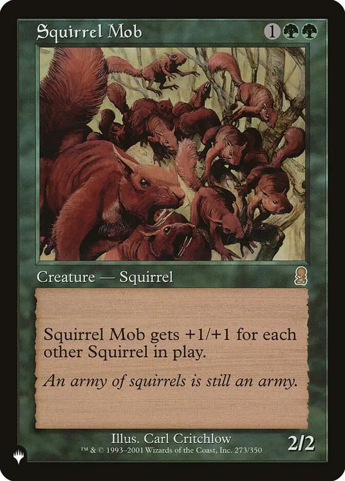Card image of Squirrel Mob