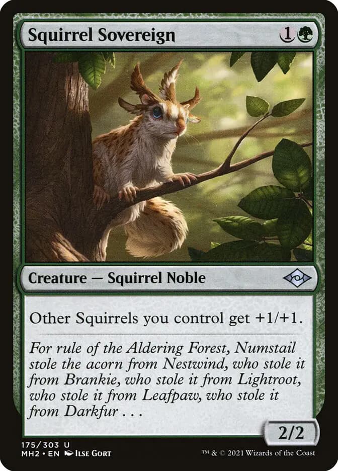 Card image of Squirrel Sovereign