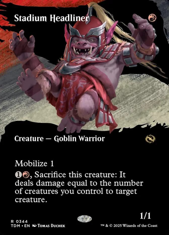 Card image of Stadium Headliner