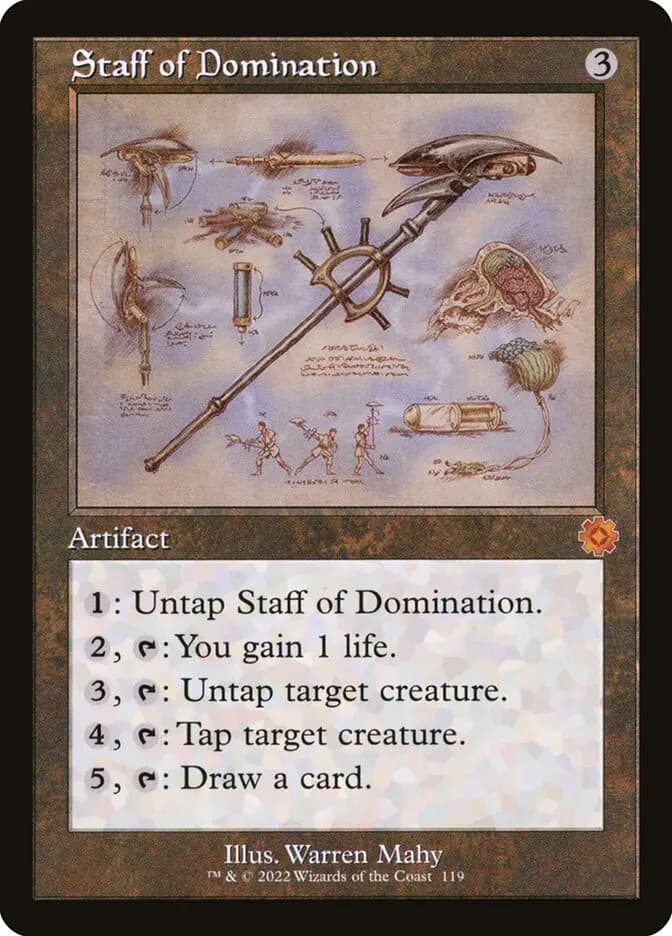 Card image of Staff of Domination