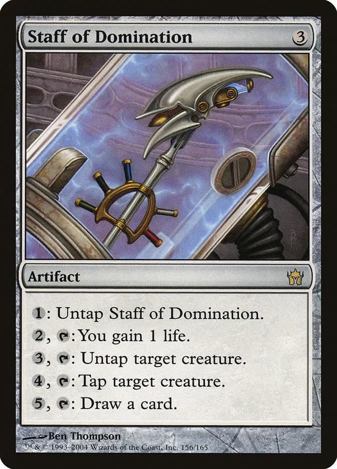 Card image of Staff of Domination