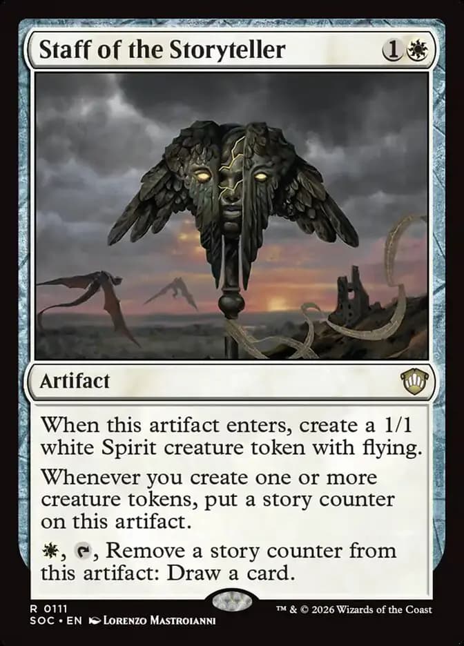 Card image of Staff of the Storyteller