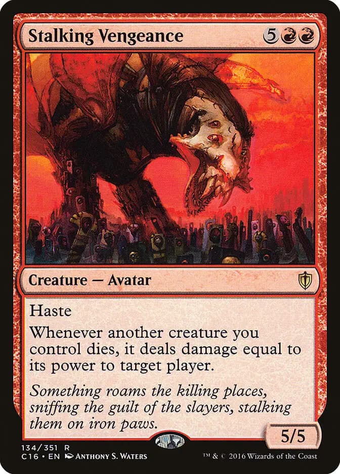 Card image of Stalking Vengeance