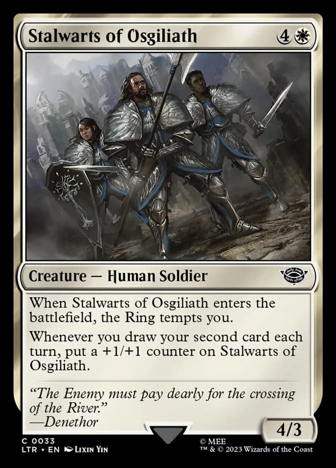 Card image of Stalwarts of Osgiliath