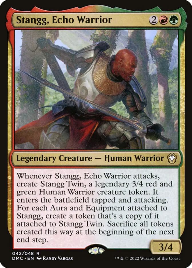 Card image of Stangg, Echo Warrior