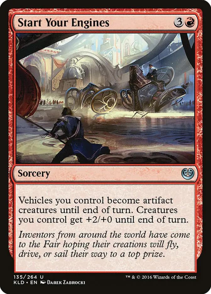 Card image of Start Your Engines