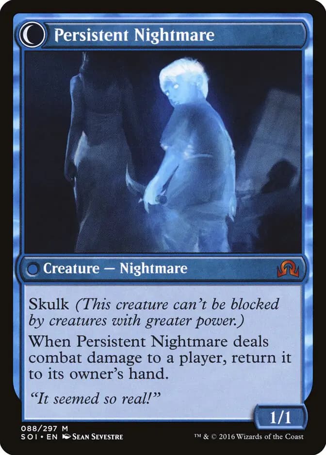 Card image of Startled Awake / Persistent Nightmare