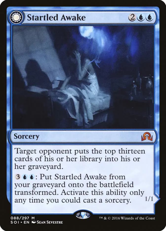 Card image of Startled Awake / Persistent Nightmare