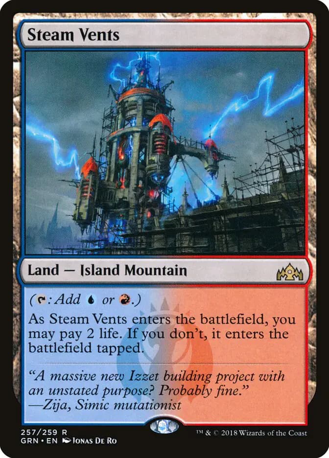 Card image of Steam Vents
