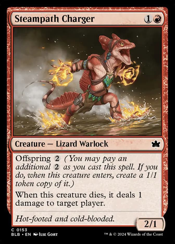 Card image of Steampath Charger