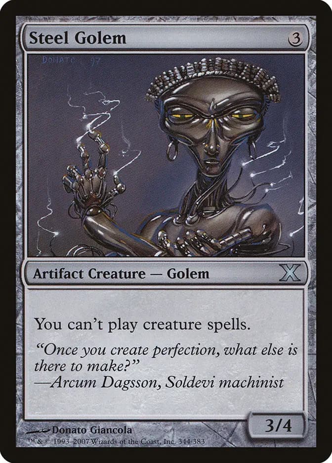 Card image of Steel Golem