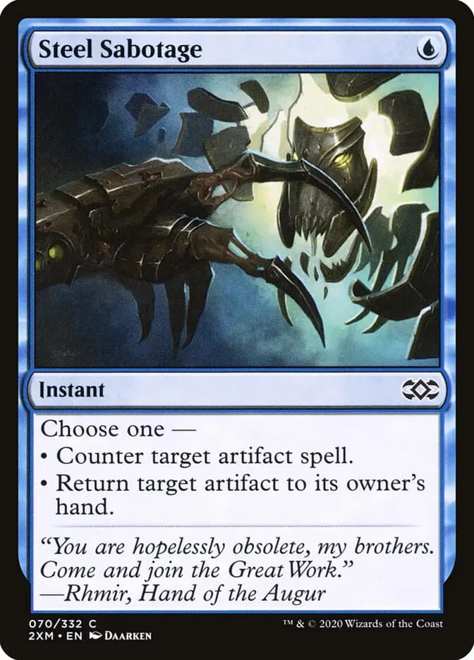 Card image of Steel Sabotage