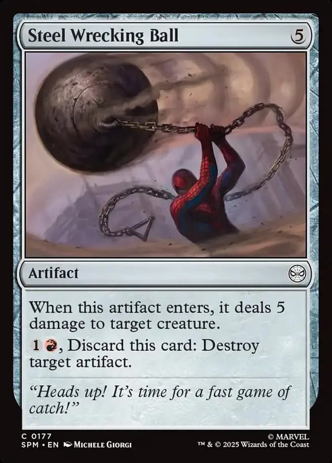 Card image of Steel Wrecking Ball