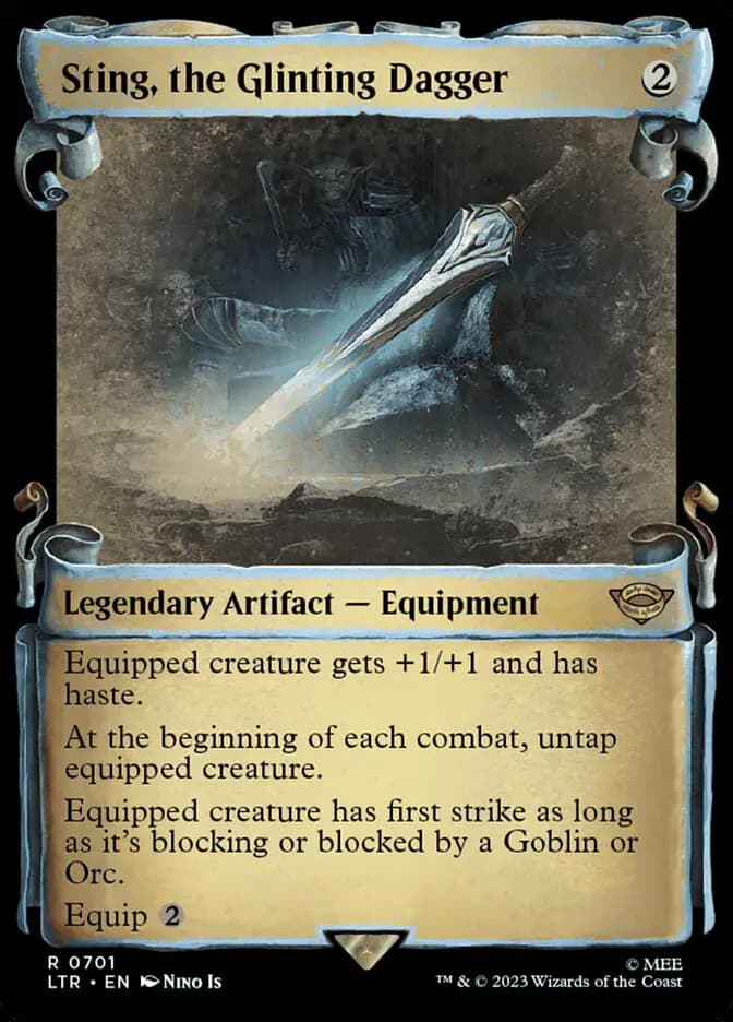 Card image of Sting, the Glinting Dagger