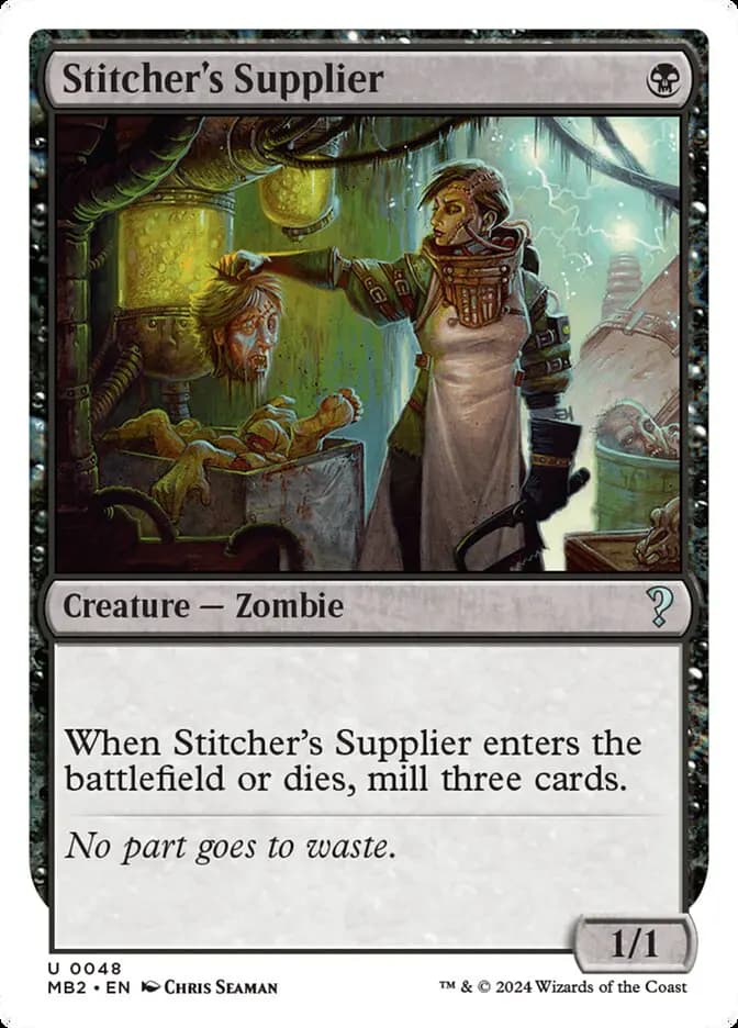 Card image of Stitcher's Supplier