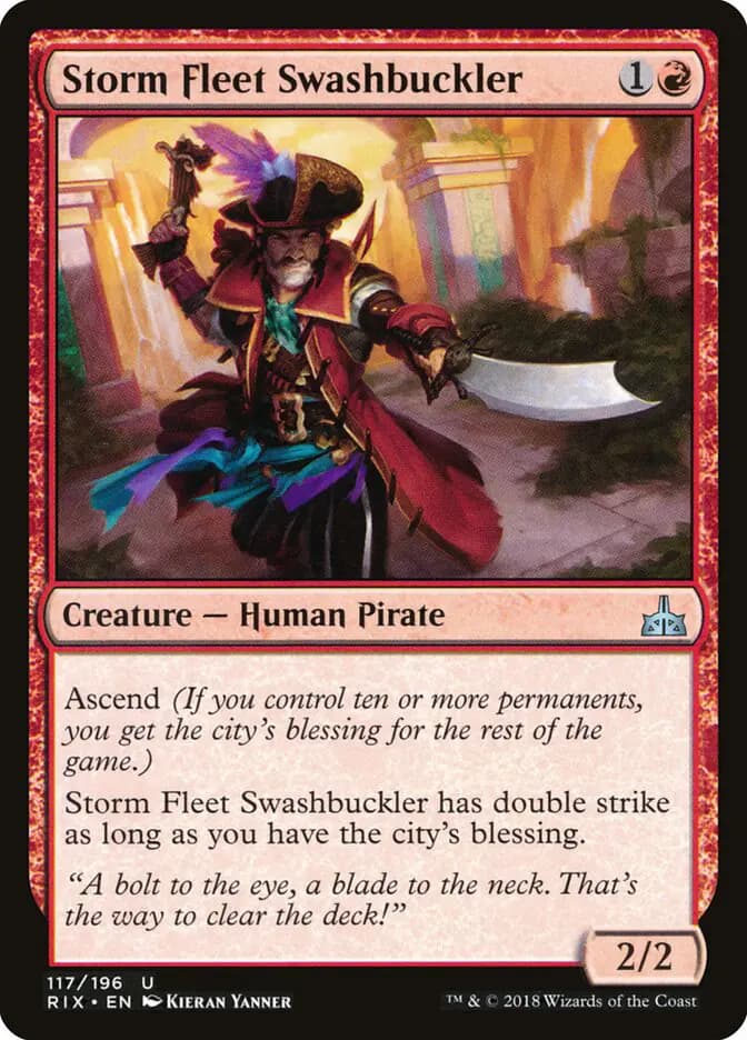 Card image of Storm Fleet Swashbuckler