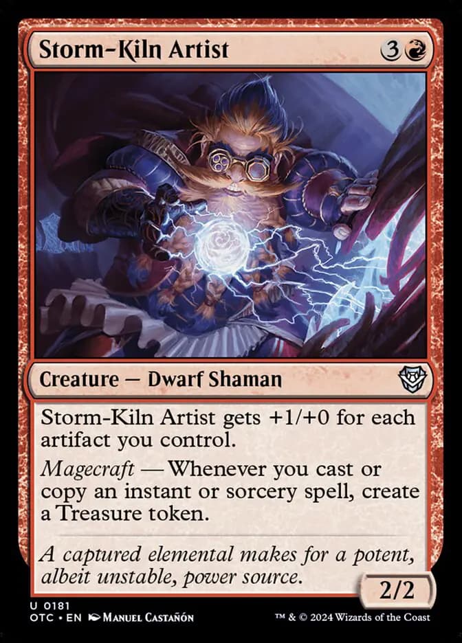 Card image of Storm-Kiln Artist