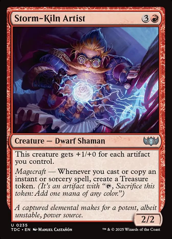 Card image of Storm-Kiln Artist