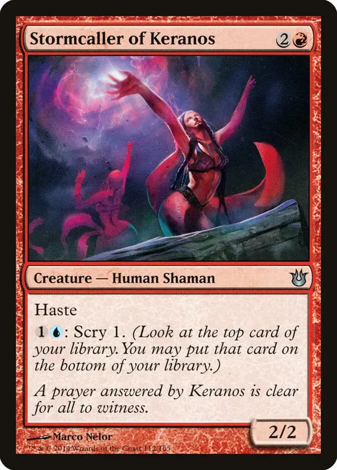Card image of Stormcaller of Keranos