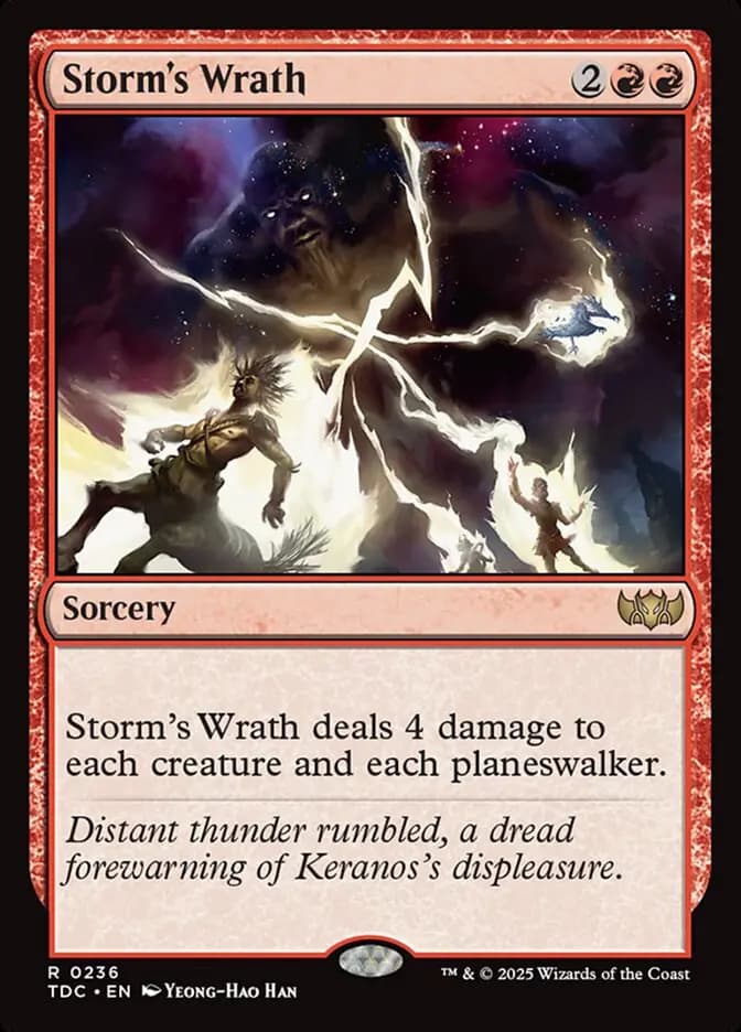 Card image of Storm's Wrath