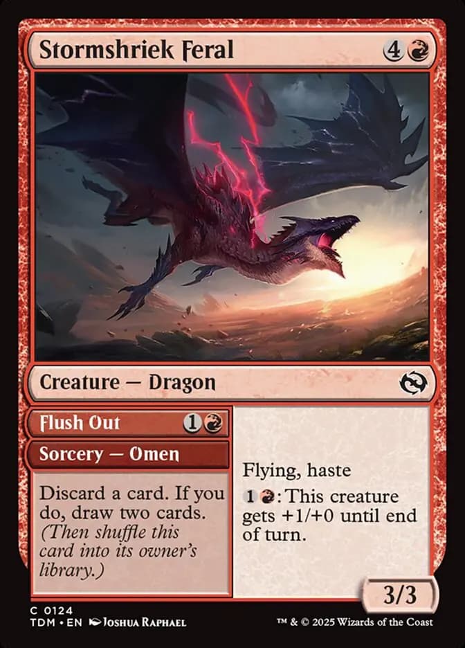 Card image of Stormshriek Feral / Flush Out