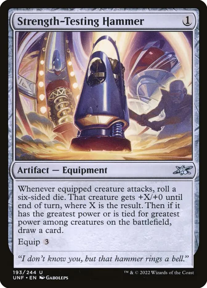 Card image of Strength-Testing Hammer