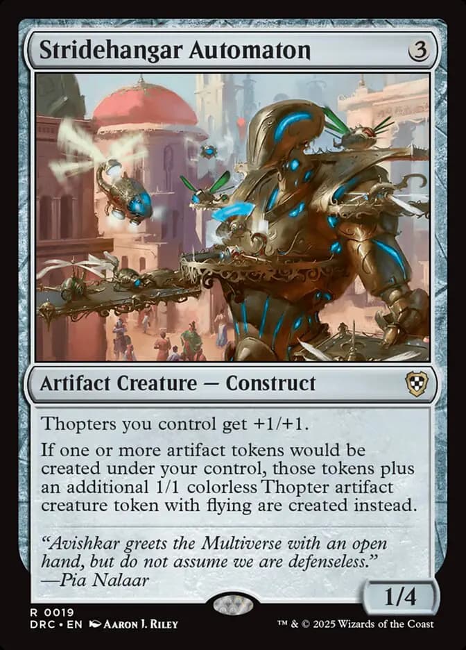 Card image of Stridehangar Automaton