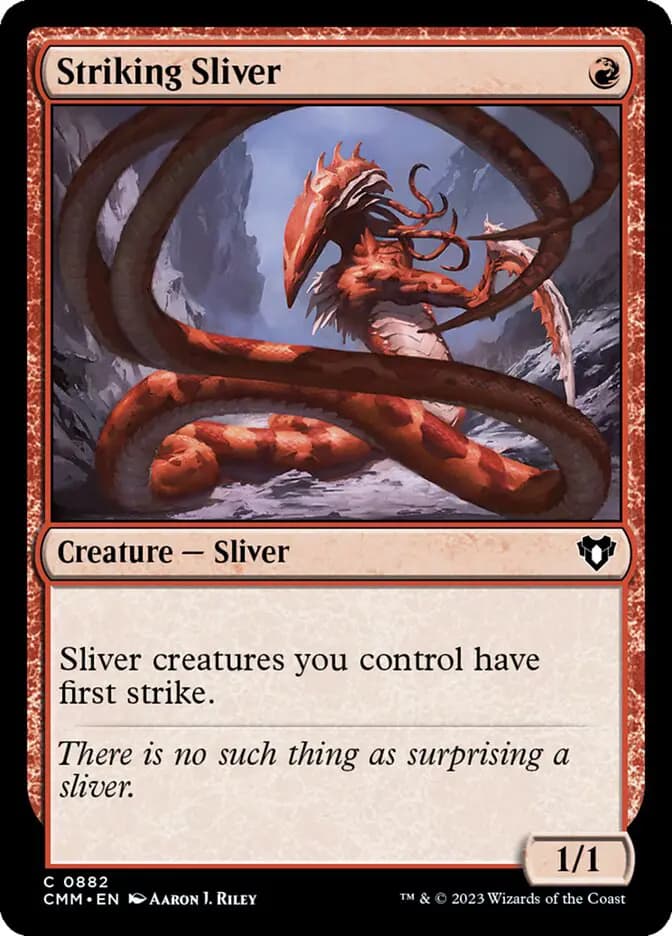 Card image of Striking Sliver
