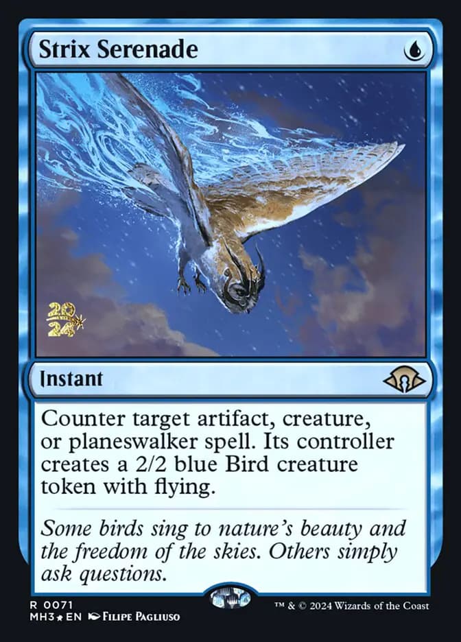 Card image of Strix Serenade