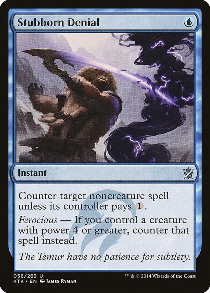 Card image of Stubborn Denial